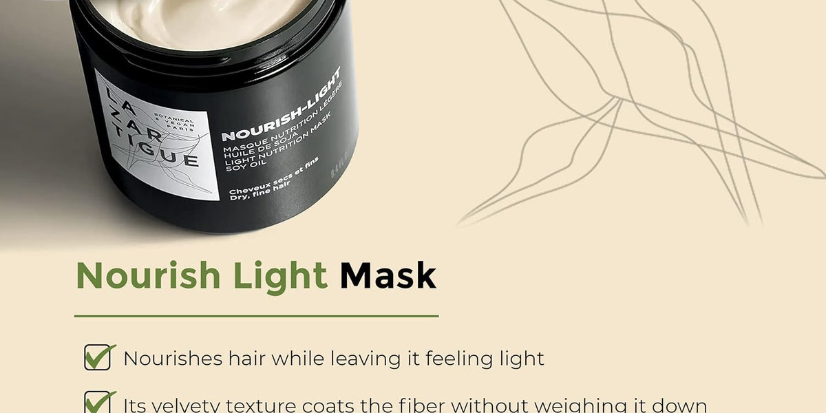 Nourish-Light Hair Mask | Weightless Nutrition for Fine, Dry Hair