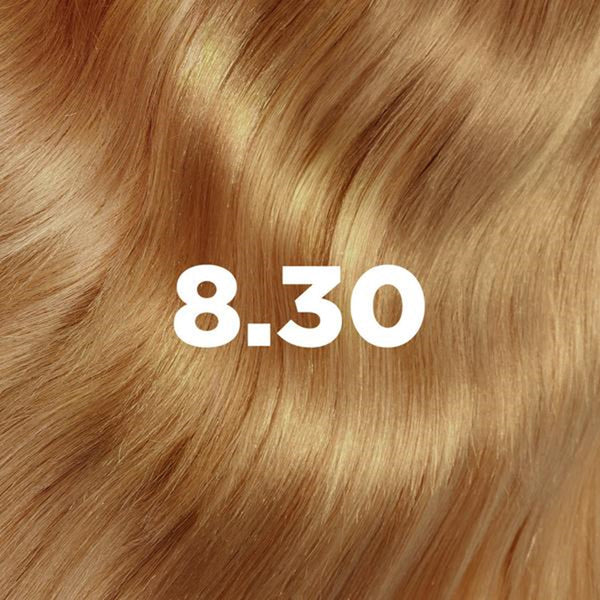 LA COULEUR ABSOLUE 8.30 LIGHT GOLDEN BLOND (Permanent haircolor with botanical extracts)