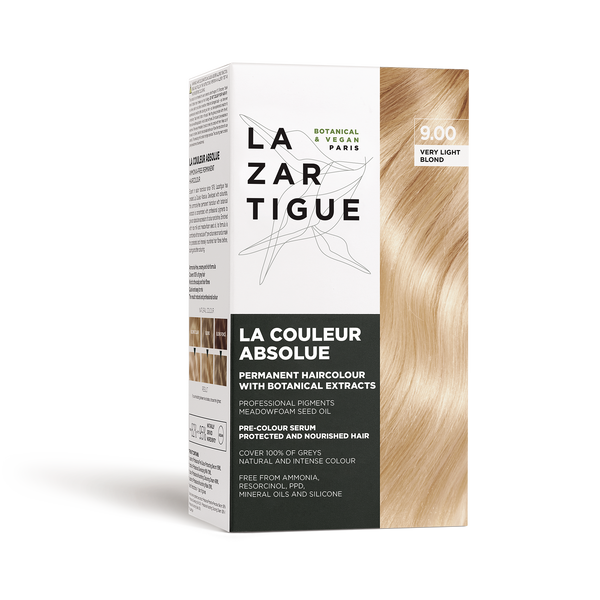 LA COULEUR ABSOLUE 9.00 VERY LIGHT BLOND (Permanent haircolor with botanical extracts)