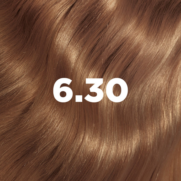 LA COULEUR ABSOLUE 6.30 GOLDEN DARK BLOND (Permanent haircolor with botanical extracts)