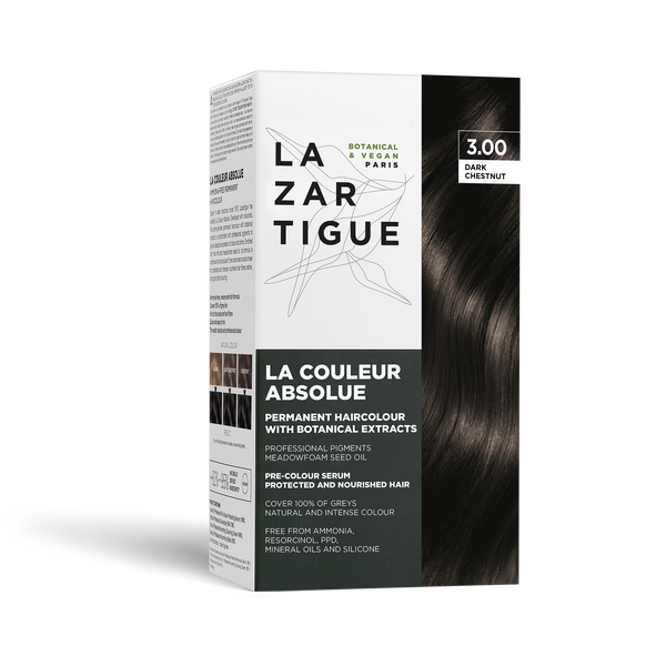 LA COULEUR ABSOLUE 3.00 DARK CHESTNUT (Permanent haircolor with botanical extracts)