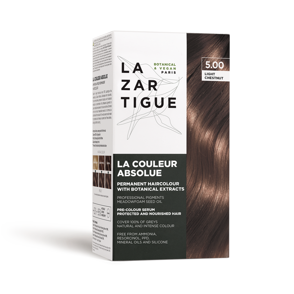 LA COULEUR ABSOLUE 5.00 LIGHT CHESTNUT (Permanent haircolor with botanical extracts)