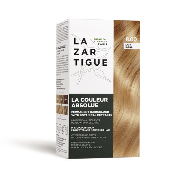 LA COULEUR ABSOLUE 8.00 LIGHT BLOND (Permanent haircolor with botanical extracts)